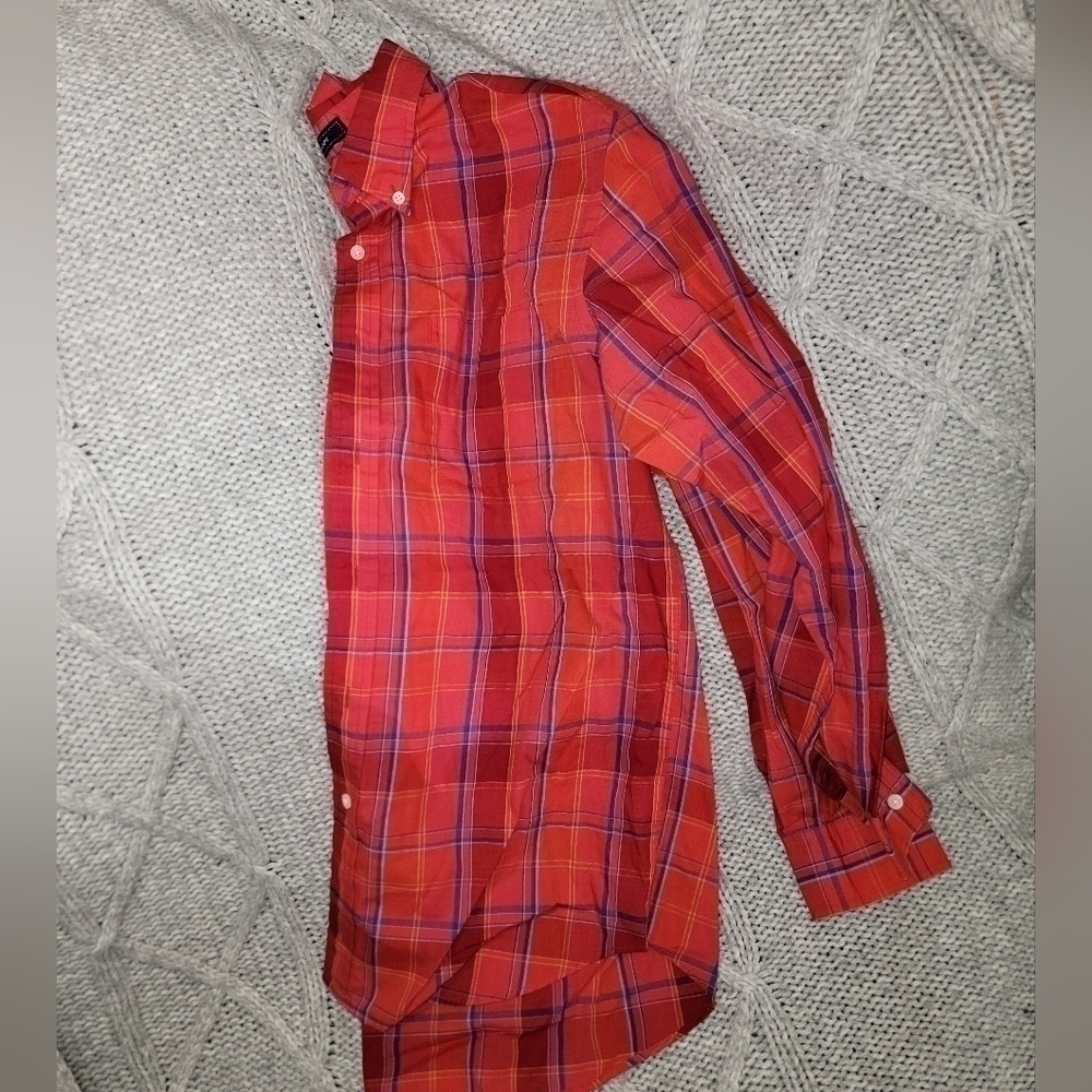 Mens Easy care Saddlebred Button Down Shirt Size Large - Picture 4 of 4